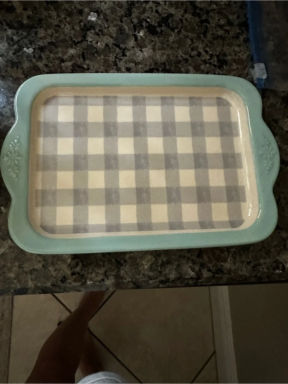 Pioneer woman butter dish fits two sticks